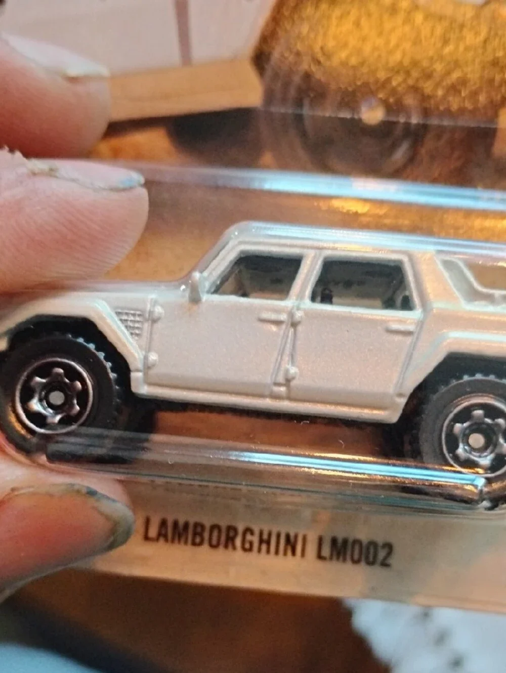 Mattel Matchbox White Lamborghini LM002 Die-Cast SUV